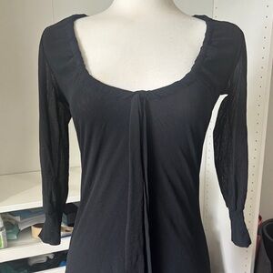 Guess Black Midi Dress